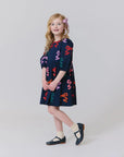 Girls Brooke Bow Dress