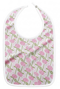Pink Hydrangeas Baby Bib