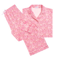 Shell Paisley Women’s Long Pajama Set