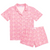 Shell Paisley Women’s Button Front Short Pajama Set