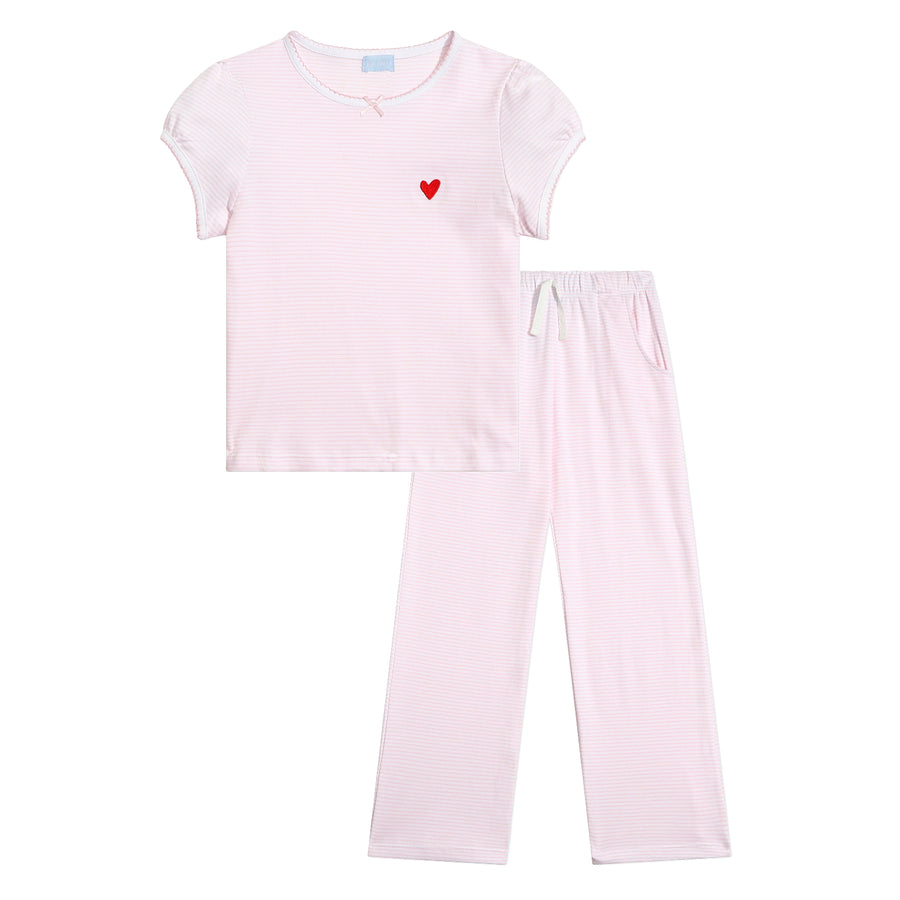 Harbor Stripe Kids Long Camp Set