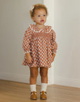 Quincy Mae Callie Dress in Holiday Fleur