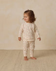 Quincy Mae Drawstring Pant French Garden