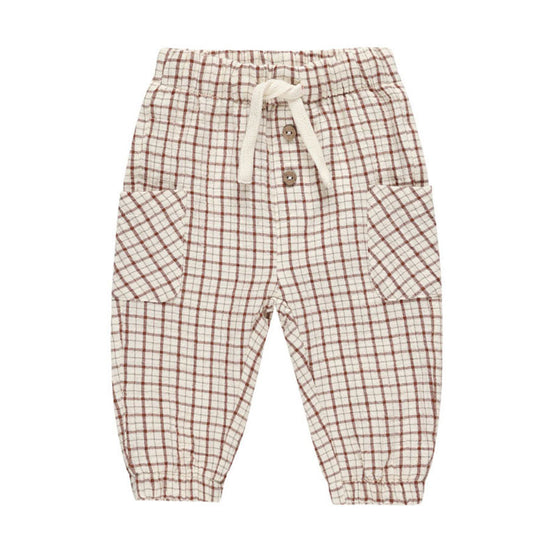 Quincy Mae Luca Pant in Christmas Plaid