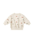 Quincy Mae Fleece Sweatshirt Holiday Drive
