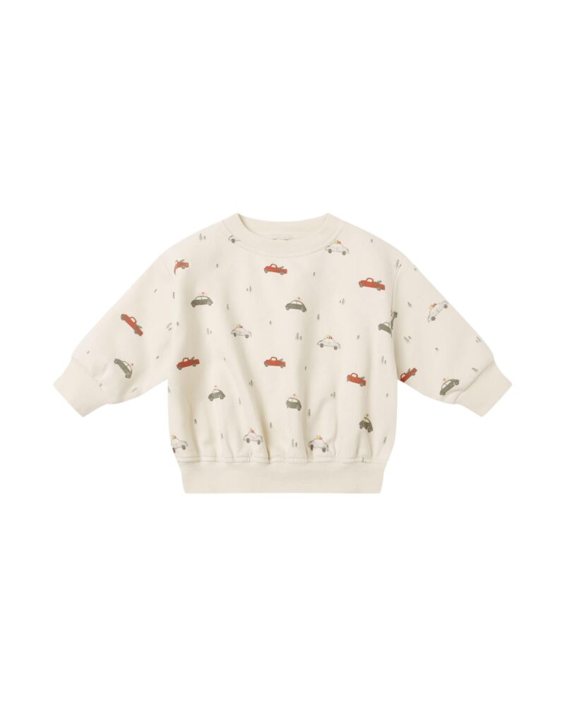 Quincy Mae Fleece Sweatshirt Holiday Drive
