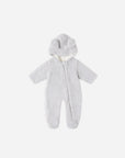 Quincy Mae Bear Jumpsuit in Frost
