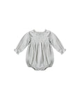Quincy Mae Eden Romper Blue Gingham