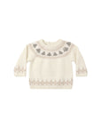 Quincy Mae Rex Sweater Tree Fair Isle