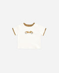 Rylee + Cru Ringer Tee in Race Car