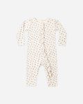 Quincy Mae Ruffle Jumpsuit in Blue Ditsy