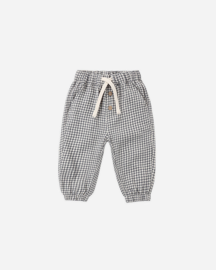 Quincy Mae Giovani Pant Midnight Gingham