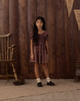 Rylee + Cru Dillon Dress in Mulberry Iris