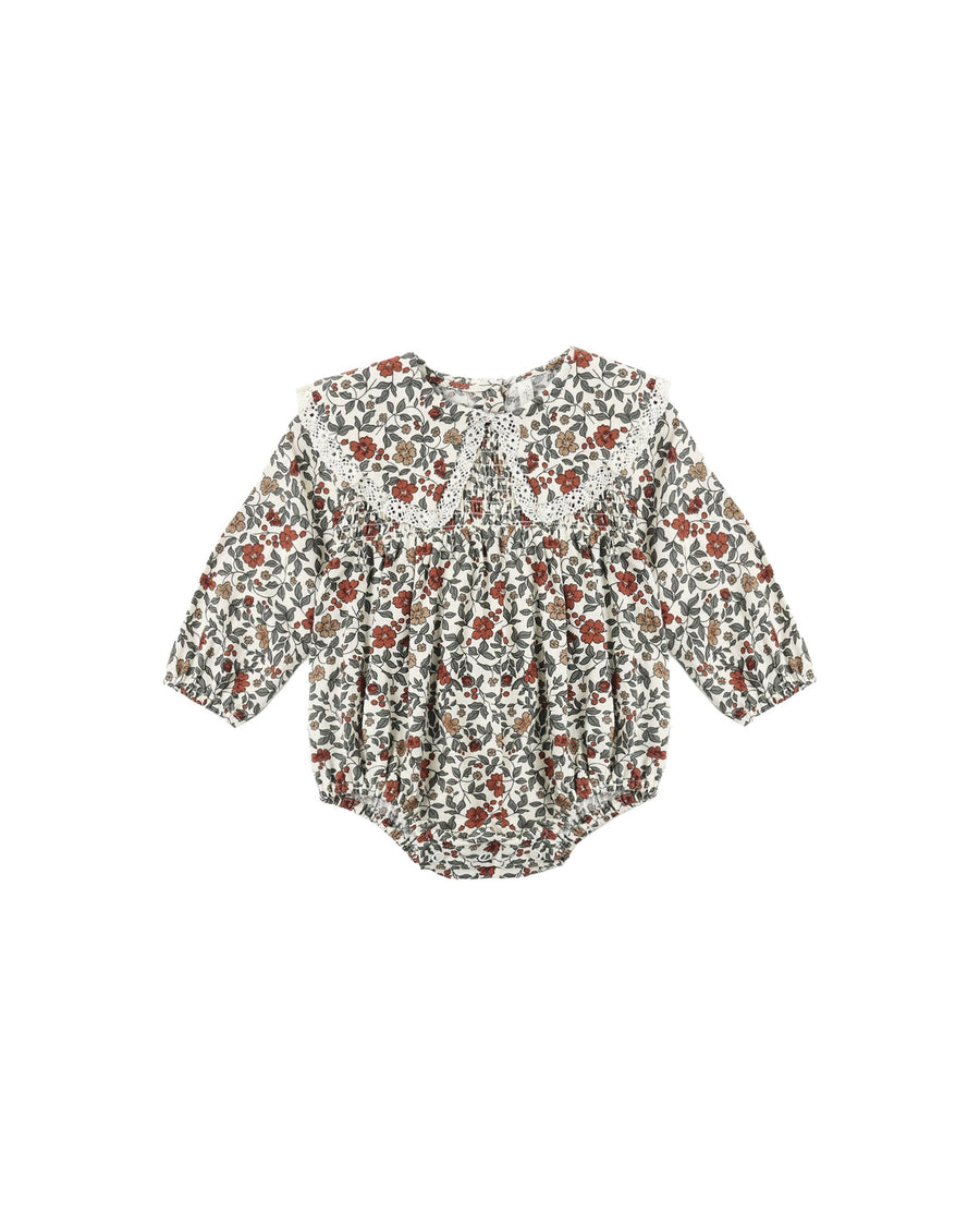 Fern Romper Holiday Floral