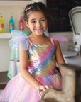 Rainbow Fairy Dress & Wings