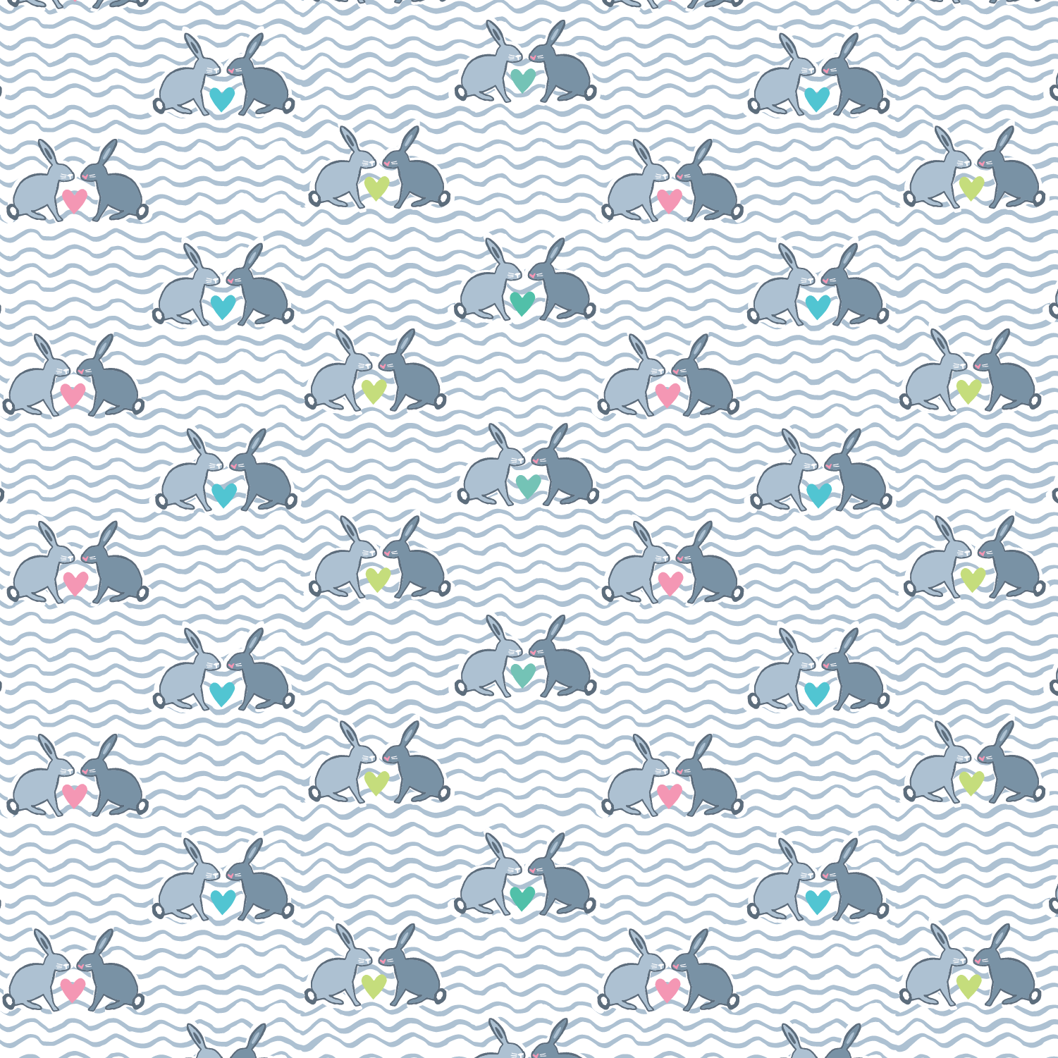 Bunny Love Print