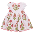 Pink Chicken Girls Marisol Dress in Rose Dandelion