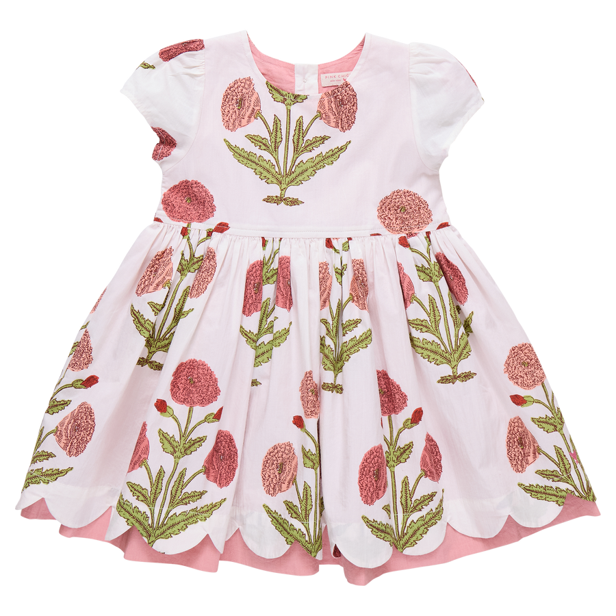 Pink Chicken Girls Marisol Dress in Rose Dandelion