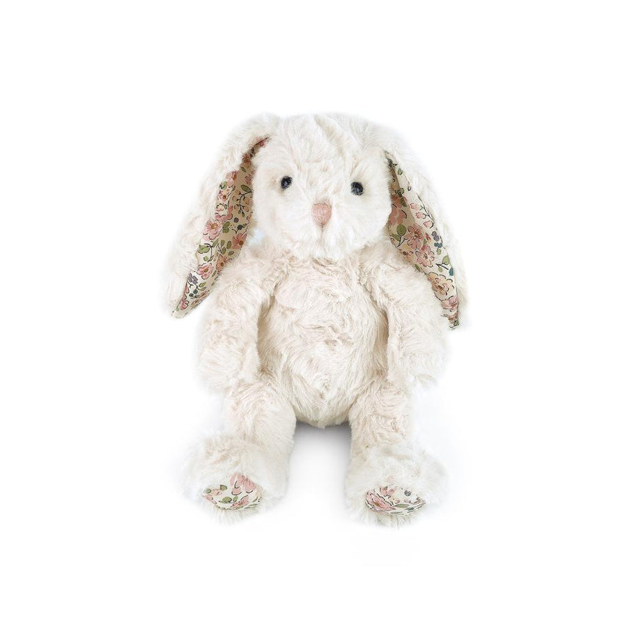 Mon Ami Faith The Bunny Small Ivory with Ditsy Floral Ears