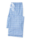 Joy Street Blue Heart Pajama Set Adult Long Bottom