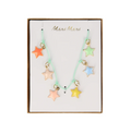 Enamel Star Necklace