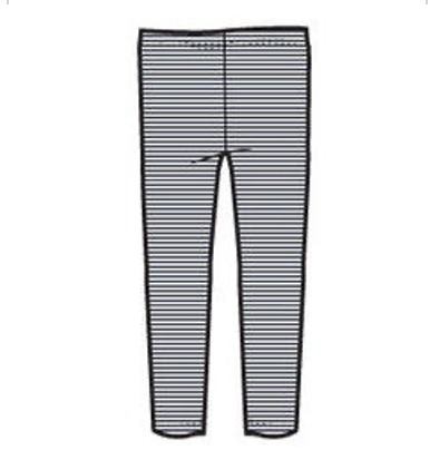 Tea Striped Girls Leggings