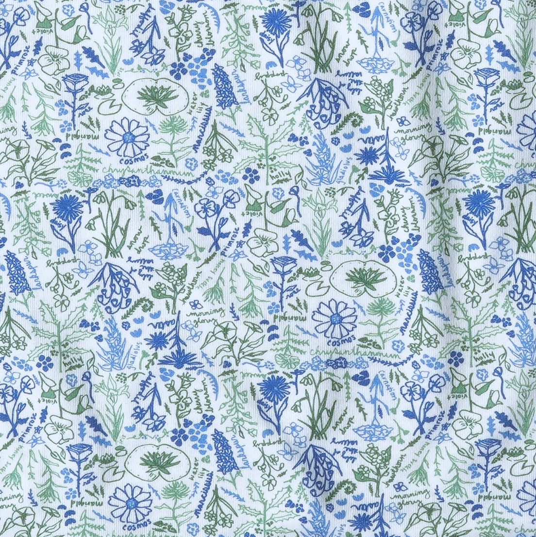 Birth Flowers Large Travel Pouch