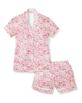St. Lawrence Women's Button Front Short Pajama Set