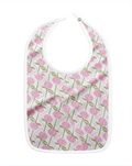 Pink Hydrangeas Baby Bib