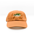 Bass Fish Baseball Hat - Terra Cotta, Baby (0-12M)