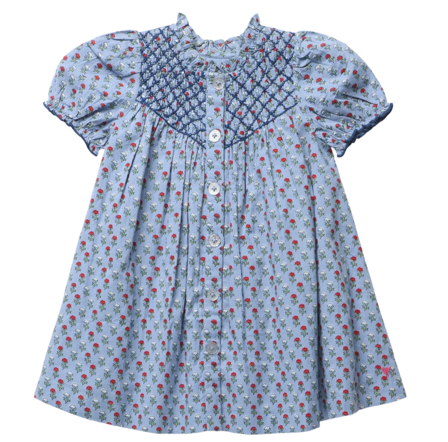 Pink Chicken Girls Lucia Dress (Light Blue)