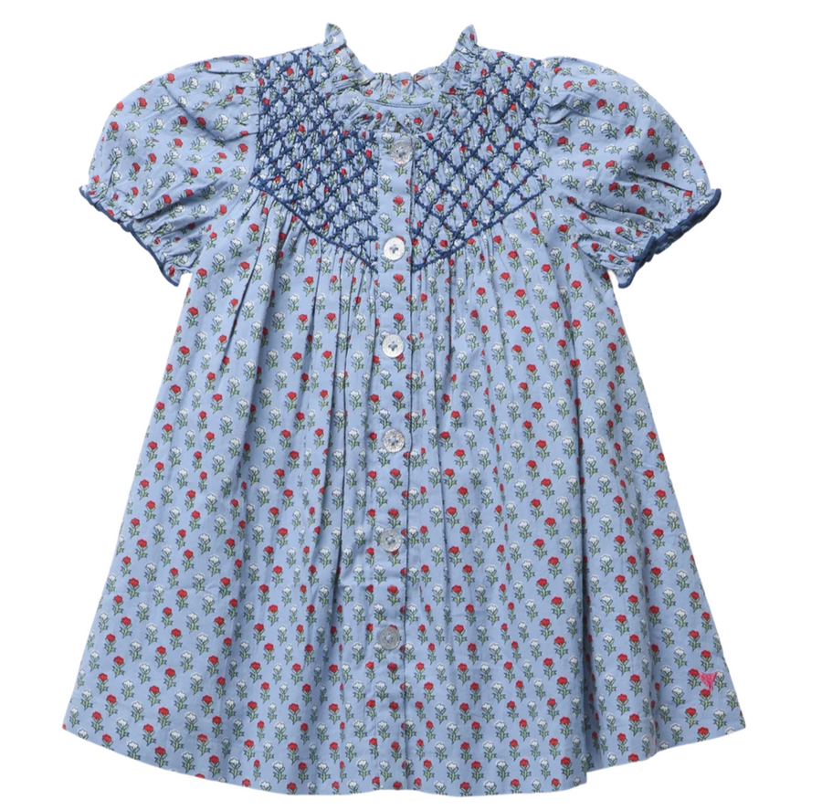 Pink Chicken Girls Lucia Dress (Light Blue)
