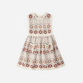 Rylee + Cru Viollete Sweater Dress in Flower Fair Isle