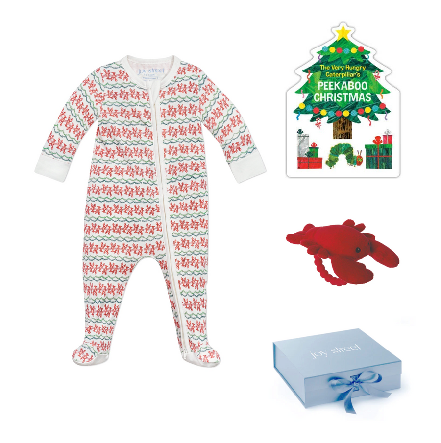 Christmas Lobsters Baby Gift Bundle