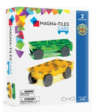 Cars 2-Piece Expansion Set: Green &  Yellow