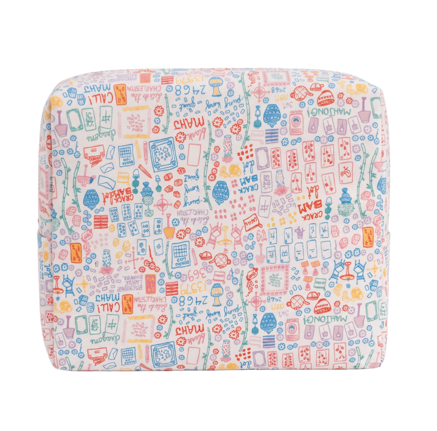 Mahjong Large Travel Pouch