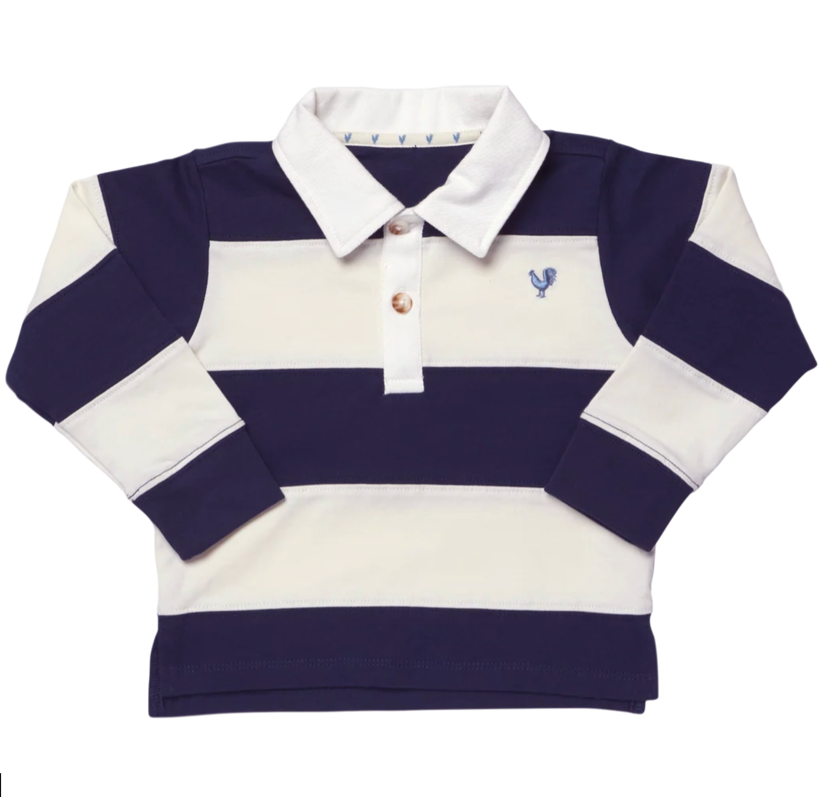 Pink Chicken Boys Albert Rugby Shirt