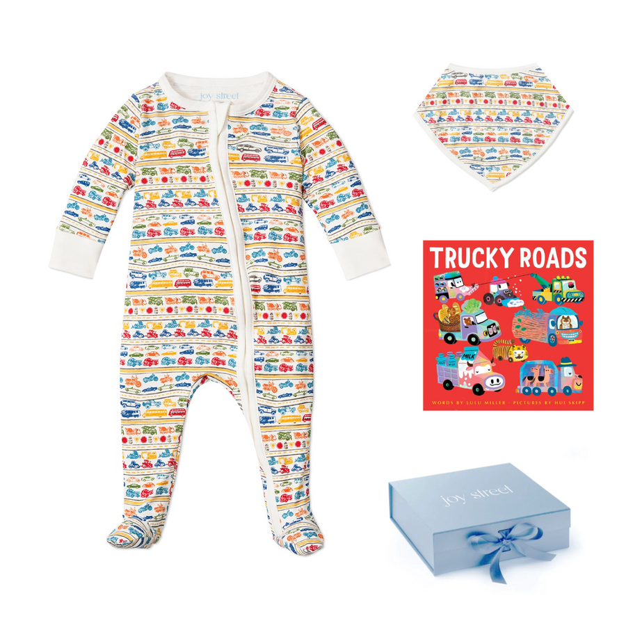 Cars & Trucks Baby Gift Bundle