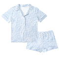Seaside Women’s Button Front Short Pajama Set
