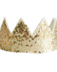 alimrose sequin gold crown