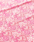 Shell Paisley Women’s Button Front Short Pajama Set