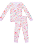 Ski Two Piece Kids Henley Pajamas