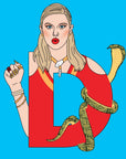 Alphabet Legends Taylor Swift Book, D