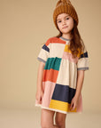 Tea Colorblock Sweater Dress