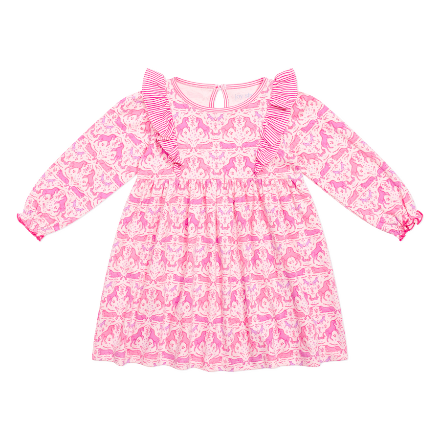 Unicorns Lily Long Sleeve Play Dress