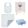 Posy Block Print Baby Gift Set
