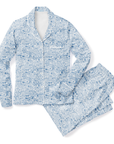Nantucket Women’s Button Front Long Pajama Set