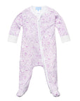 Houston Baby Zip Onesie, Pink