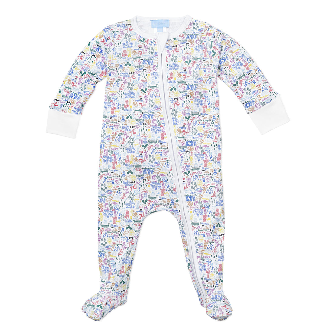 Joy street vail baby zip onesie