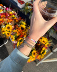 Hair-tie Bracelets: 25 MOQ
